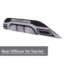 Auto Pearl Bumper Diffuser Reflector ABS Rear Compatible For Tata Harrier, Diffuser_Harrier_Rear image 2