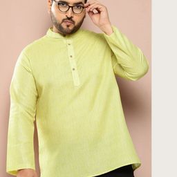 Sztori Plus Size Striped Kurta-picture-19
