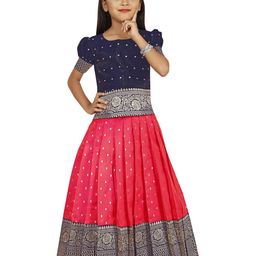 FELIZ THE DESIGNER STUDIO Girls Ready to Wear Lehenga &-image-90