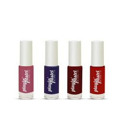 Neyah Set Of 4 Playin Pastel Nail Polish - 7ml Each -Combo 101-36