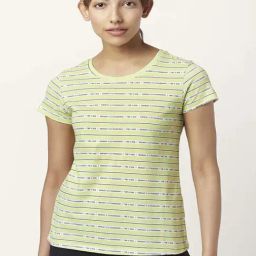 Ajile by Pantaloons Green Cotton Graphic Print Sports T-Shirt-image-43