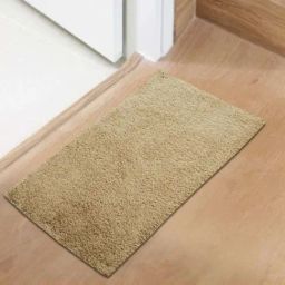 SPACES Light Brown Acrylic Exotica Drylon Small Bath Mat-image-46