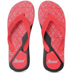 Paragon Men's Red Flip Flops-image-35
