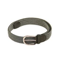 Calvadoss Men Green Braided Stretchable Belt-picture-2