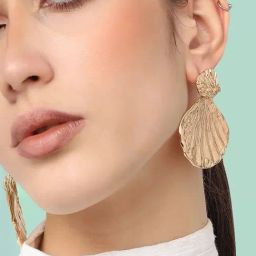 Sohi Gold Plated Designer Casual Drop Earrings-29