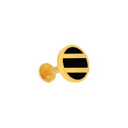 BHIMA 22K BIS Hallmark 916 Purity Yellow Gold Horizonal Gold Stud Earring-image-61