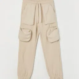 Fame Forever by Lifestyle Boys Beige Knit Joggers-image-87