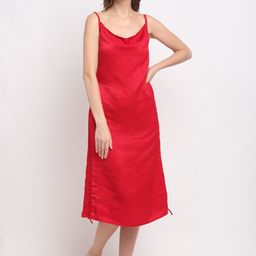 EROTISSCH Red Satin Baby Doll-image-28