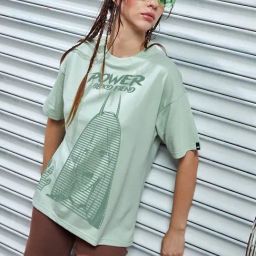 Bewakoof Green Printed T-Shirt-image-17