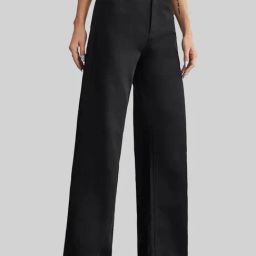 Kotty Black Straight Fit High Rise Jeans-image-58
