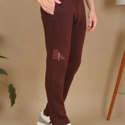 Sweet Dreams Choco Fudge Regular Fit Plain Trackpants-image-9
