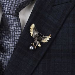 Kavove Men Western Plated Statement Brooch-image-92