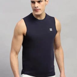 Rock.it Navy Cotton Regular Fit Tank Tee-image-62