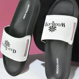 Woodland Men's White Slides-picture-18