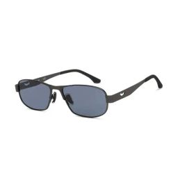 Lenskart STUDIO Dark Knight Grey Rectangular Polarised and UV Protected Lens Unisex Sunglasses-image-74