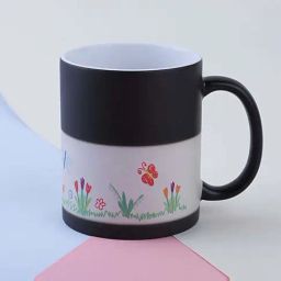 FNP Multicolor Ceramic Personalised Floral Name Magic Mug (325ml)-23