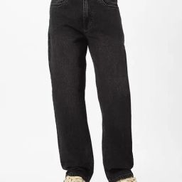 The Souled Store Midnight Black Straight Fit Jeans-image-62