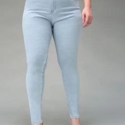 Miss Chase A+ Blue Denim Skinny Fit Jeans-image-90