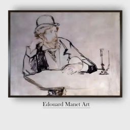 The Art House Brown & off White Wooden Framed Painting Wall Art - 12 x 9 Inch-image-3