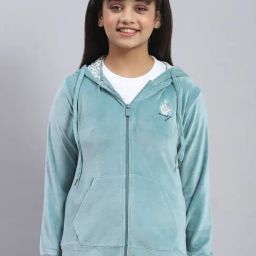 Monte Carlo Kids Teal Solid Full Sleeves Sweatshirt-image-32
