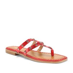 Tao Paris Red San Diego T-Strap Sandals-image-26