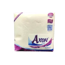 Axon 2 Ply Sunset Tissue Paper Napkins 29x29 cm, 600 Pcs (100 Pcs x 6 Pkt)-6