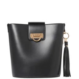 Forever New Black Solid Medium Slings Handbag-28