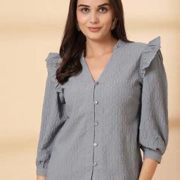 Melon By plusS Grey Plain Top-picture-48