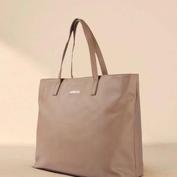 Caprese Brown Solid Handheld Bag-image-15