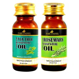 Park Daniel Pure Natural & Organic Tea Tree Oil & Rosemary Oil - 30 ml Each-64