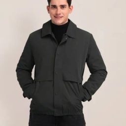 U.S. Polo Assn. Grey Regular Fit Jacket-20