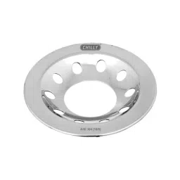 Chilly 80 mm Drainer/Jali Stainless Steel Glossy Finish Silver, PS-G-80-14