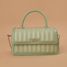 Code by Lifestyle Mint Textured Handbag-picture-11