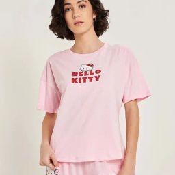 Dreamz by Pantaloons Pink Printed T-Shirt-image-71