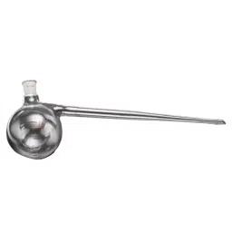 ABGIL Flask Retort with Inter Changeable Stopper 5 L Transparent Borosilicate Glass, FR-368-07-19