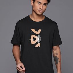 HRX by Hrithik Roshan Pure Cotton Printed Yoga T-Shirt-image-23
