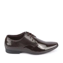 Fausto Men's Brown Derby Shoes-picture-21