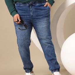 Sztori Men Plus Size Jogger Fit Jeans-image-45