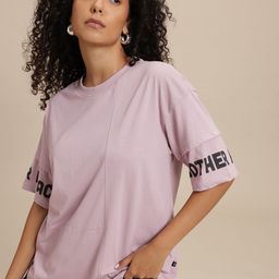The Roadster Life Co. Typography Drop-Shoulder Sleeves Longline T-shirt-picture-30