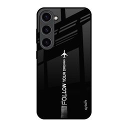 QRIOH Follow Your Dreams Printed Lightweight Samsung Galaxy S23 Silicone Back Case-image-88