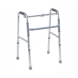 A ONE HOSPICARE Powder Coated Mild Steel Walker with Adjustable Height, AOH - 197 (A)-picture-21