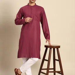 Anouk Pure Cotton Kurta with Pyjamas-image-98