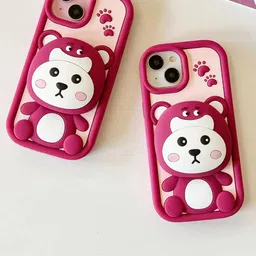 CASE CREATION Cartoon Characters Printed iPhone 14 Plus Back Case Mobile Accessories-43