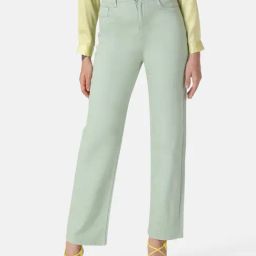 Kazo High Rise Waist Detailed Denim-image-4