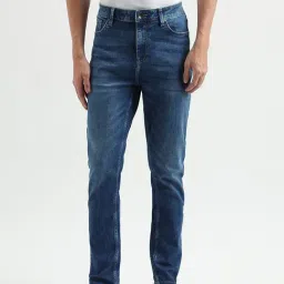 United Colors of Benetton Blue Regular Fit Lightly Washed Jeans-picture-28