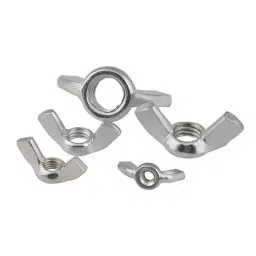GENERIC M8 Butterfly Wing Nut Silver (Pack of 50 Pcs)-0