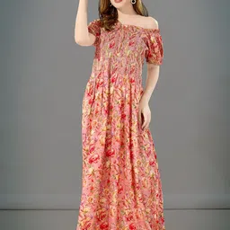 Soulemo Printed Maxi Nightdress-picture-35