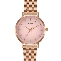 Timex Women Bracelet Style Straps Analogue Watch TWEL129SMU10-22