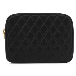 MIRAGGIO Unisex Black Lena 14 Inches Padded Laptop Sleeve (L)-picture-8