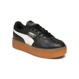 Puma Palermo Elevata Women Leather Black Sneakers-picture-20